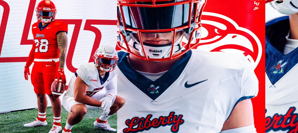 Official Liberty Flames Football Jerseys